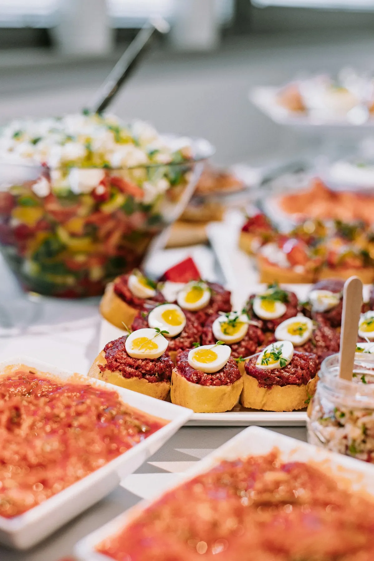 Canapés y bandejas de picoteo